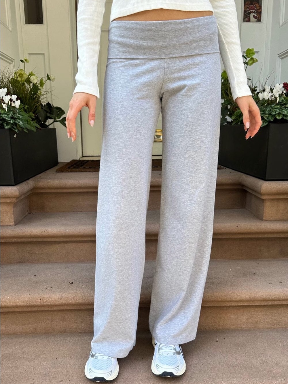 Brandy Melville Priscilla Fold-Over Pants